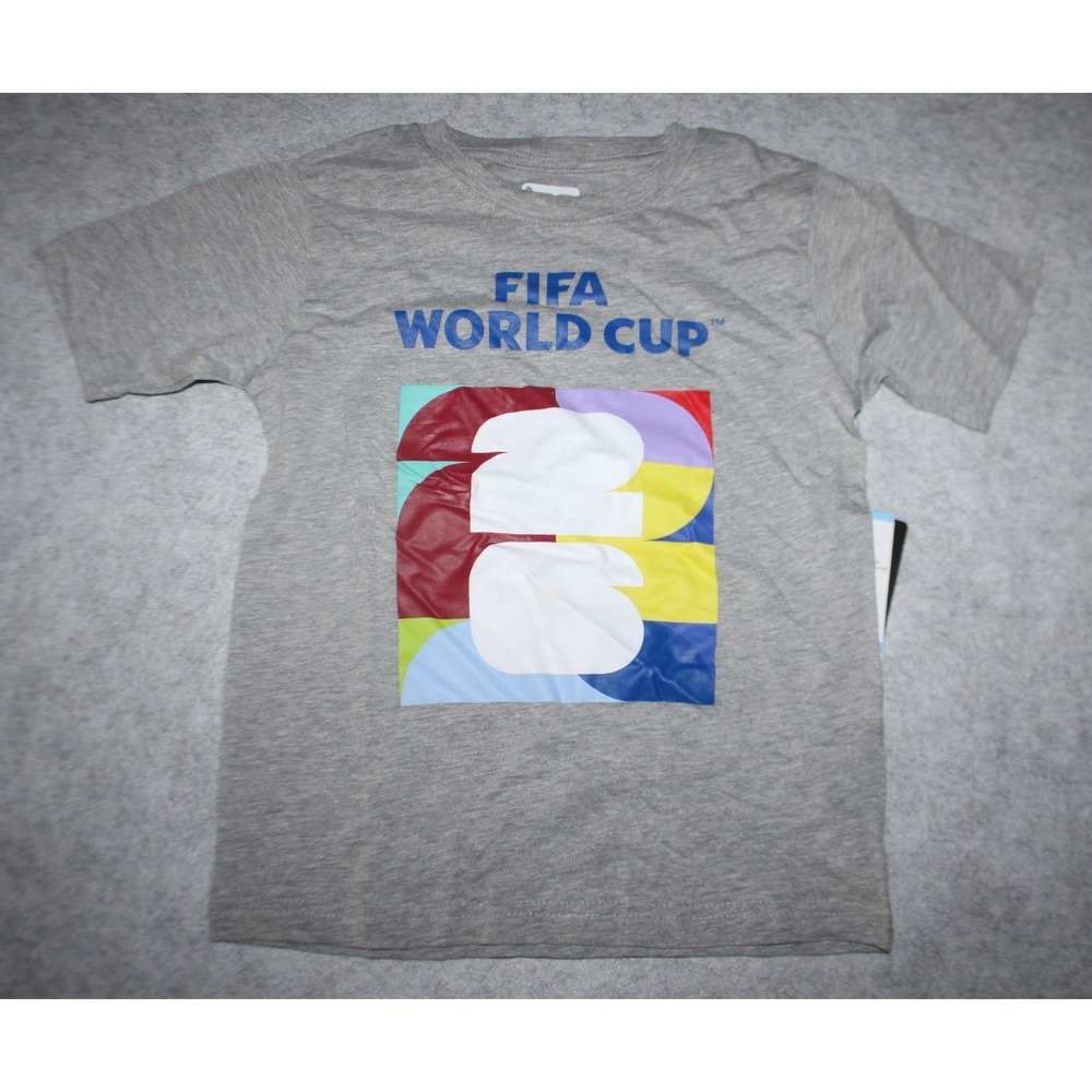 Adults men's or women's Fifa short sleeve shirt size XL color gray